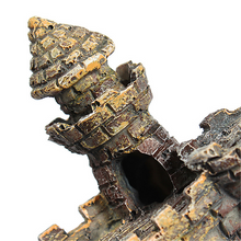 Load image into Gallery viewer, Aquarium Resin Castle Fish Tank Decorations Castle Tower Ornaments Fish Tank Aquarium Accessories Decoration